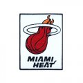 Miami Heat Logo Embroidered Iron On Patches