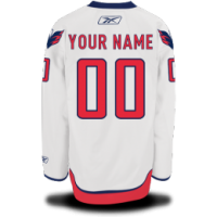 Washington Capitals Custom Letter and Number Kits for Road Jersey