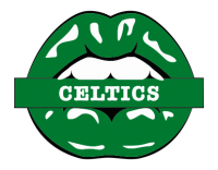 boston celtics script logo iron on transfers