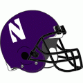 1994-Pres Northwestern Wildcats Helmet Logo Decals Stickers