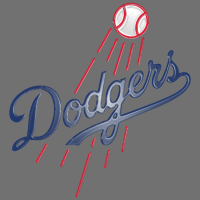 los angeles dodgers 2012-pres primary plastic effect logo decal sticker