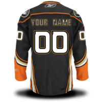 Anaheim Ducks Custom Letter and Number Kits for Third Jerseys