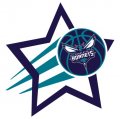 Charlotte Hornets Basketball Goal Star decal sticker