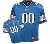 Detroit Lions Custom Letter and Number Kits For Team Color Jersey