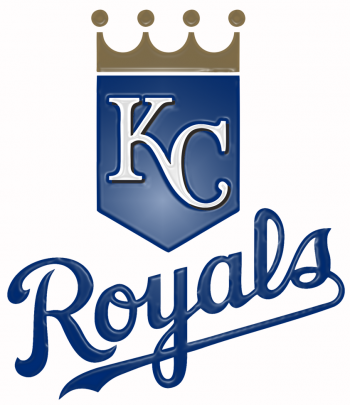 kansas city royals 2002-pres primary plastic effect logo decal sticker