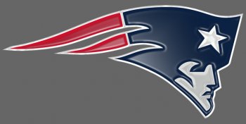 new england patriots 2000-pres primary plastic effect logo decal sticker