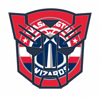 Autobots Washington Wizards logo iron on transfers