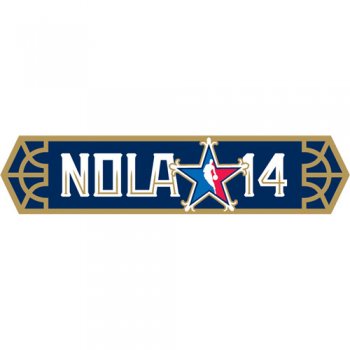 NBA All-Star Game 2013 14 Wordmark Logo Decals Stickers