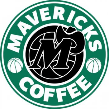 Product image/dallas mavericks starbucks coffee logo decal sticker