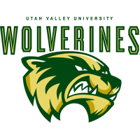 2007-Pres Utah Valley Wolverines Primary Logo Decals Stickers