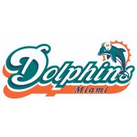 Miami Dolphins Alternate Logo  Iron-on Stickers (Heat Transfers) version 1