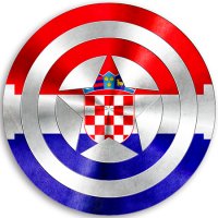 CAPTAIN AMERICA CROATIA iron on transfer