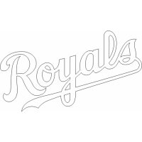 Kansas City Royals Script Logo  Iron-on Stickers (Heat Transfers) version 3