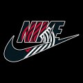 Portland Trail Blazers nike logo iron on sticker