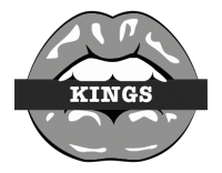 los angeles kings script logo iron on transfers