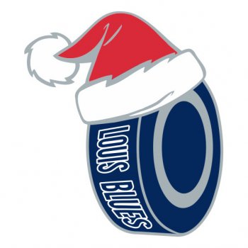 Columbus Blue Jackets Hockey ball Christmas hat decal sticker