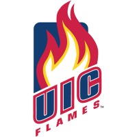 Illinois-Chicago Flames 2008-Pres Primary Logo Decals Stickers