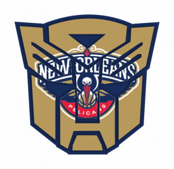 Autobots New Orleans Pelicans logo iron on transfers