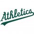 Oakland Athletics Script Logo  Iron-on Stickers (Heat Transfers)