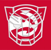 Autobots Atlanta Hawks logo iron on transfers