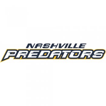 Nashville Predators Script Logo  Iron-on Stickers (Heat Transfers)