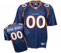 Denver Broncos Custom Letter and Number Kits For Team Color Jersey