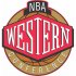 NBA Western Conference Primary Logo  Decals Stickers