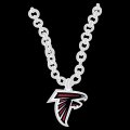 Atlanta Falcons necklace logo iron on transfer