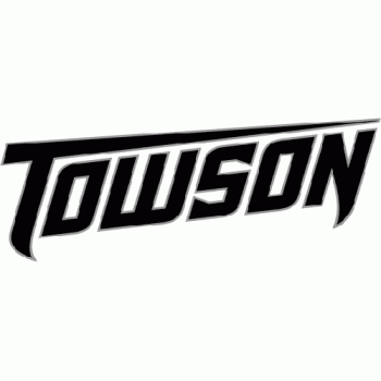 2004-Pres Towson Tigers Wordmark Logo Decals Stickers