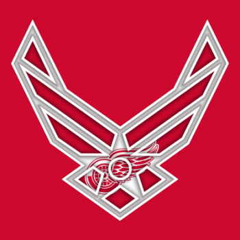 Airforce Detroit Red Wings logo