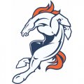 Denver Broncos Alternate Logo  Decals Stickers version 2