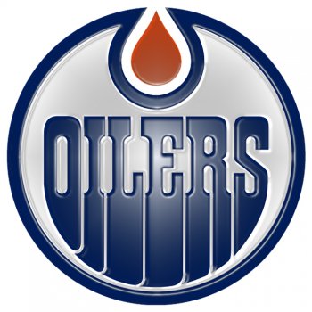 edmonton oilers 2012-pres primary logo plastic effect logo decal sticker