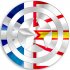 CAPTAIN AMERICA Newfoundland Labrador Flag decal sticker