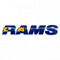 los angeles rams crystal logo decal sticker