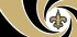 007 New Orleans Saints logo iron on transfer