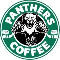 florida panthers starbucks coffee logo iron on transfer