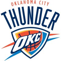 Oklahoma City Thunder Alternate Logo  Decals Stickers version 1