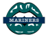 seattle mariners script logo iron on transfers