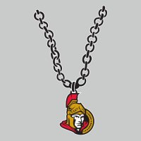 Ottawa Senators necklace logo decal sticker