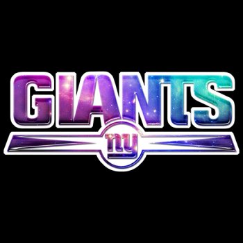 galaxy new york giants iron on stickers