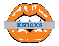 new york knicks script logo iron on transfers