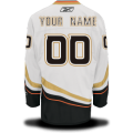 Anaheim Ducks Custom Letter and Number Kits for Road Jerseys