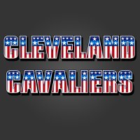 Cleveland Cavaliers American Captain Logo decal sticker