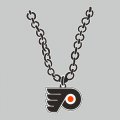 Philadelphia Flyers necklace logo iron on transfer