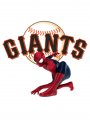 San Francisco Giants Spider Man iron on transfers