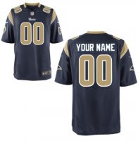 St. Louis Rams Custom Letter and Number Kits For New Team Color Jersey