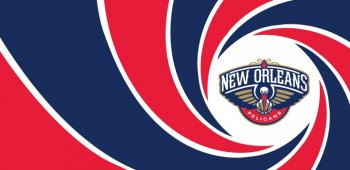 007 New Orleans Pelicans logo iron on transfer