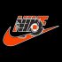 Philadelphia Flyers nike logo decal sticker