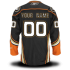 Anaheim Ducks Custom Letter and Number Kits for Third Jerseys