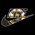 Boston Bruins nike logo decal sticker